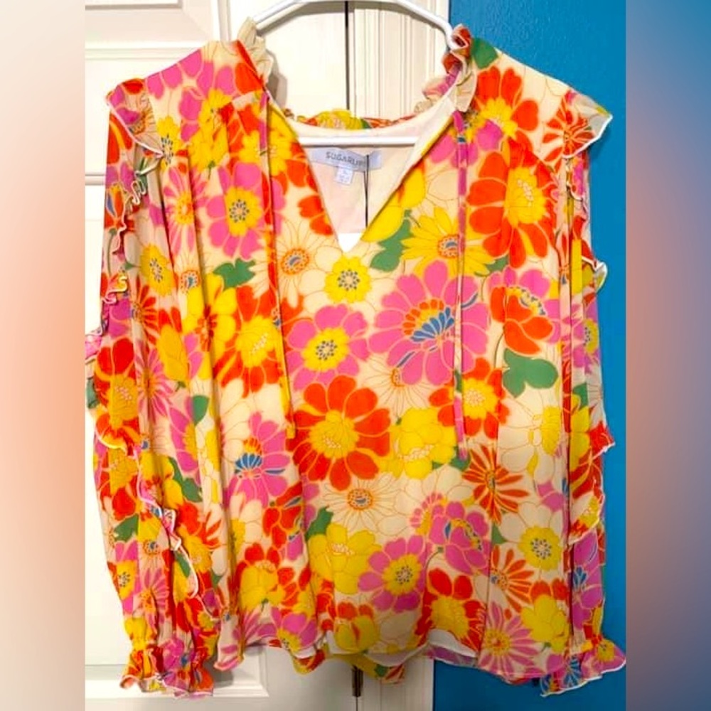 Sugarlips Floral Blouse